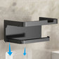 🚽 50% OFF! 🧻 Wall-Mounted Toilet Paper Holder with Shelf – PP – No Drilling Required & Waterproof for the Bathroom