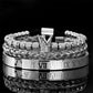 👑 50% OFF! 💎 3-piece men's bracelet set with crown design – Luxurious look, durable & versatile – Perfect for everyday wear & special occasions ✨