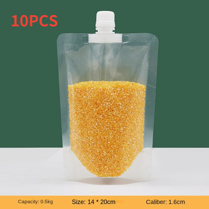 🛒50% OFF! ⏰😍Large-capacity storage bags for grains – Keep food dry and protect against pests, perfect for home pantries ✨