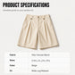 👔 50% OFF! 🩳 Men's casual-style short suit pants with wide leg openings – Comfortable everyday fashion