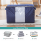 🧺 50% OFF! 🔥🔥90L extra-durable storage bag🏆Moth-proof and airtight with a transparent window🛏️ Thick, airtight, and ready for a move! 🇬🇧🧳