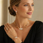 📢📢40% OFF !! ⏰Elegant Rhinestone Jewelry 4-Piece Set