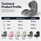 🪑 50% OFF! Ergonomic Memory Foam Seat Cushion – Back Support for Home, Office & Car 💺