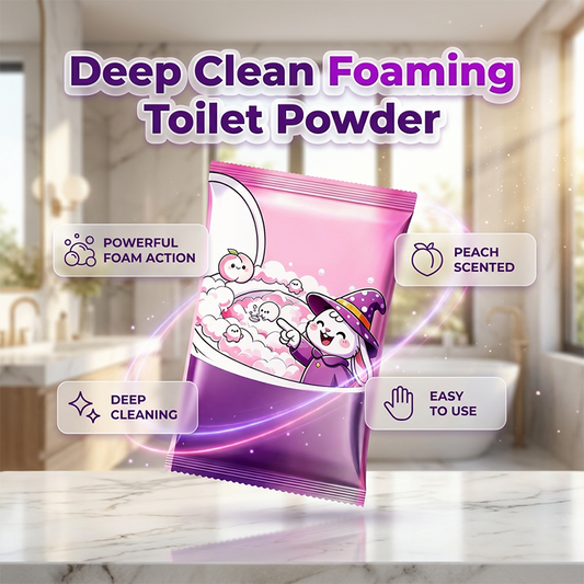 🚽 50% OFF NOW! ✨ Automatic Foaming Toilet Cleaning Powder – Helps Dissolve Dirt & Limescale 💧