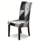 🛋️ Universal Chair Cover with Stretch Fabric & Print – for the backrest and seat, washable & versatile for the dining table & living room 🪑