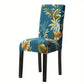 🛋️ Universal Chair Cover with Stretch Fabric & Print – for the backrest and seat, washable & versatile for the dining table & living room 🪑