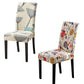 🛋️ Universal Chair Cover with Stretch Fabric & Print – for the backrest and seat, washable & versatile for the dining table & living room 🪑