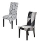 🛋️ Universal Chair Cover with Stretch Fabric & Print – for the backrest and seat, washable & versatile for the dining table & living room 🪑