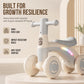 🚲 60% OFF! 🎵 Baby balance bike with music & lights – Colorful, safe, and helps develop motor skills – Perfect for playful movement in the nursery ✨