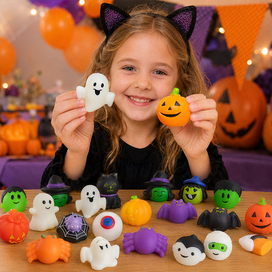 🎃 50% OFF NOW! 🧸 Soft and squishy—Halloween-themed squishy toys—perfect for party bags, classrooms, and trick-or-treating 👻