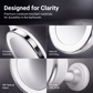 💄 10X Magnifying Makeup Mirror – LED Ring Light & 360° Adjustable for Makeup & Skincare