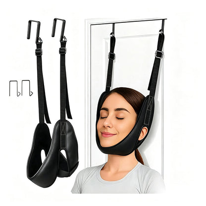 🧘 Neck Traction Sling – Adjustable & Comfortable for Home Stretching & Relaxation