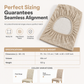 🪑 LIMITED-TIME 50% OFF! ✨ Universal Stretch Plaid Chair Cover – Protective, Easy Fit 🧺