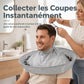 ⏳Limited-time 50% off⏰ Hair Cutting Cape with Catcher – Built-In Groove Traps Clippings, No Mess on Clothes or Floors | Perfect for Home Haircuts🏆✂️