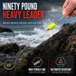 📢📢50% OFF !! ⏰ Pre-Tied Surf Fishing Rigs: High-Buoyancy Floats, Forged Circle Hooks, 90lb Leader, Ready to Use