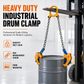 🛢️50% OFF✨Heavy-Duty Oil Drum Lifting Clamp—Forklift and Crane Lifting Device for Steel and Metal Drums, Sturdy and Safe Lifting💥