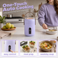 🍲50% OFF! 1 L Multifunctional Electric Cooker – Nonstick Ceramic Coating, Keeps Food Warm for Up to 8 Hours, and 360° Heating for Healthy, Quiet Cooking Anywhere 🏆✨