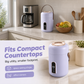 🍲50% OFF! 1 L Multifunctional Electric Cooker – Nonstick Ceramic Coating, Keeps Food Warm for Up to 8 Hours, and 360° Heating for Healthy, Quiet Cooking Anywhere 🏆✨