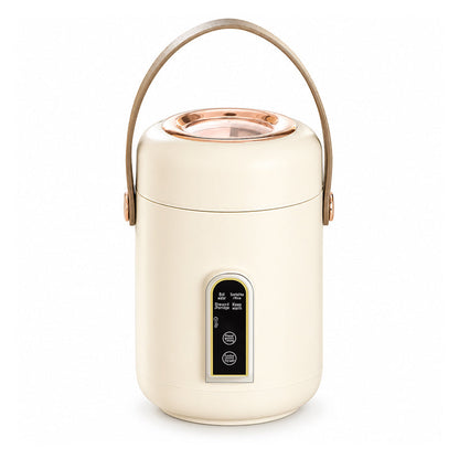 🍲50% OFF! 1 L Multifunctional Electric Cooker – Nonstick Ceramic Coating, Keeps Food Warm for Up to 8 Hours, and 360° Heating for Healthy, Quiet Cooking Anywhere 🏆✨