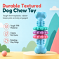 📢📢50% OFF !! ⏰Durable TPR Bone Shaped Dog Chew Toy Bite Resistant Teething Toy for Large Dogs🦴