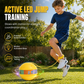 🎁New Arrivals 50% OFF💥Kids Flashing Skip Ball LED Light Up Ankle Toy with Soft Sponge Sleeve for Sensory Integration Training