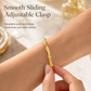🌀 50% OFF! 🌟 Endless Mobius-twisted bangle – smooth, sliding adjustable clasp & double-textured premium shine 💫