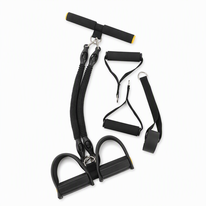 📢📢 50% OFF ⏰ Multifunctional resistance band with foot pedal, elastic pull cord